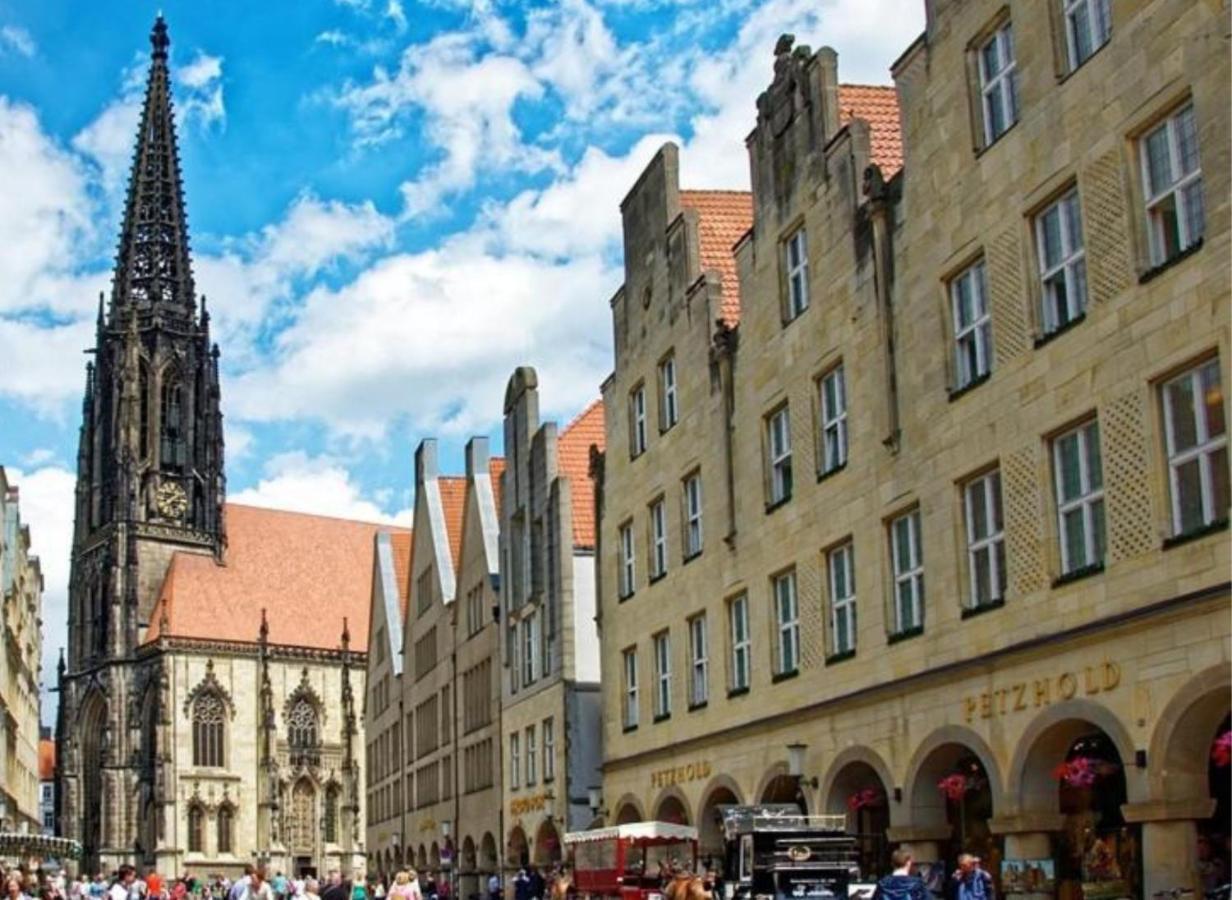 Schickes, Stilvolles Und Helles Apartment In Muenster Exterior foto